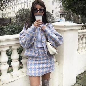 BRAND NEW 2 pieces romantic baby blue match set